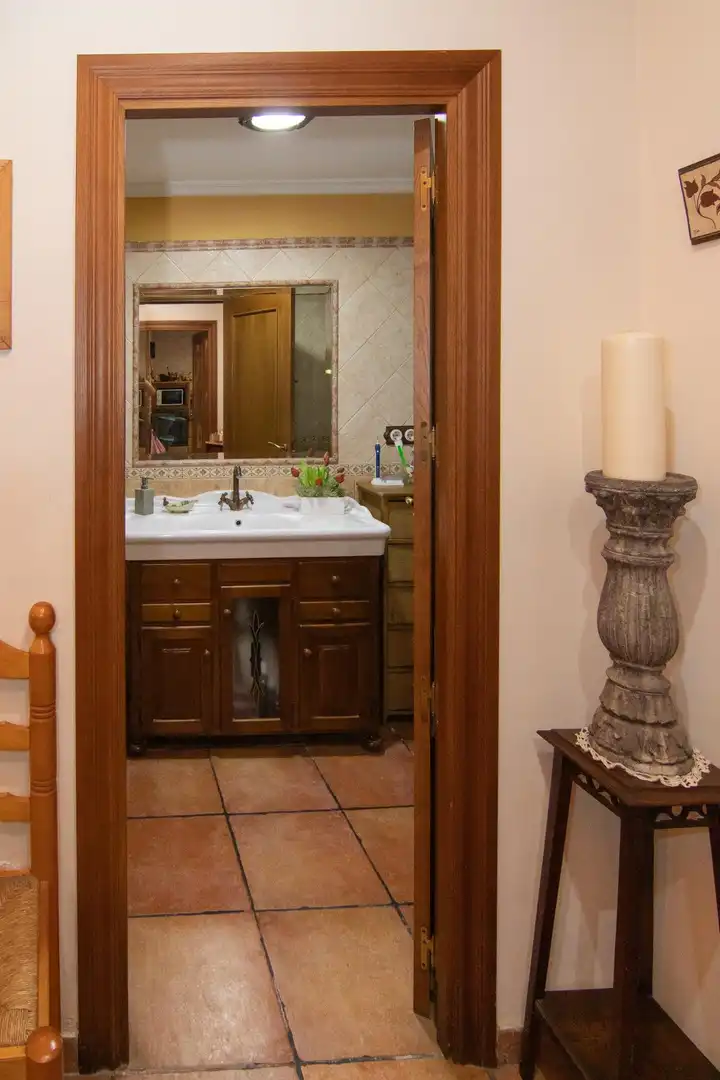 Bathroom of Duplexes for sale in Cocentaina  with Air Conditioner, Parquet flooring and Storage room