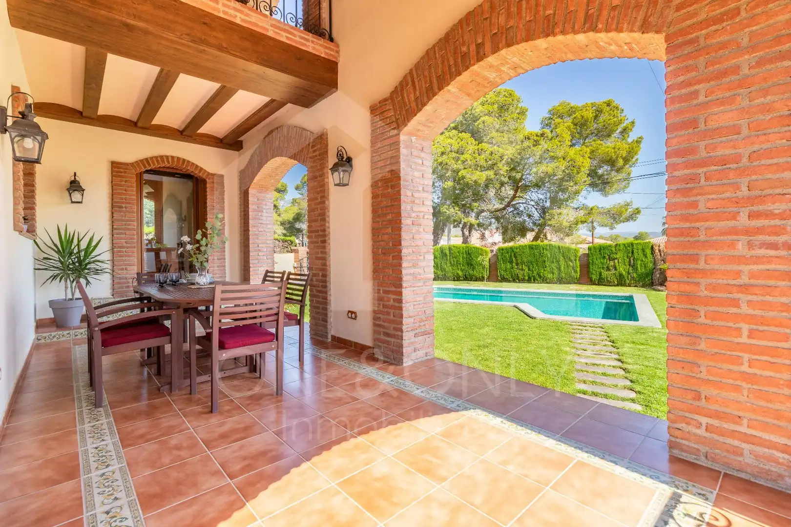 Jardí de Casa o xalet en venda en Mont-roig del Camp amb Aire condicionat, Calefacció i Jardí privat