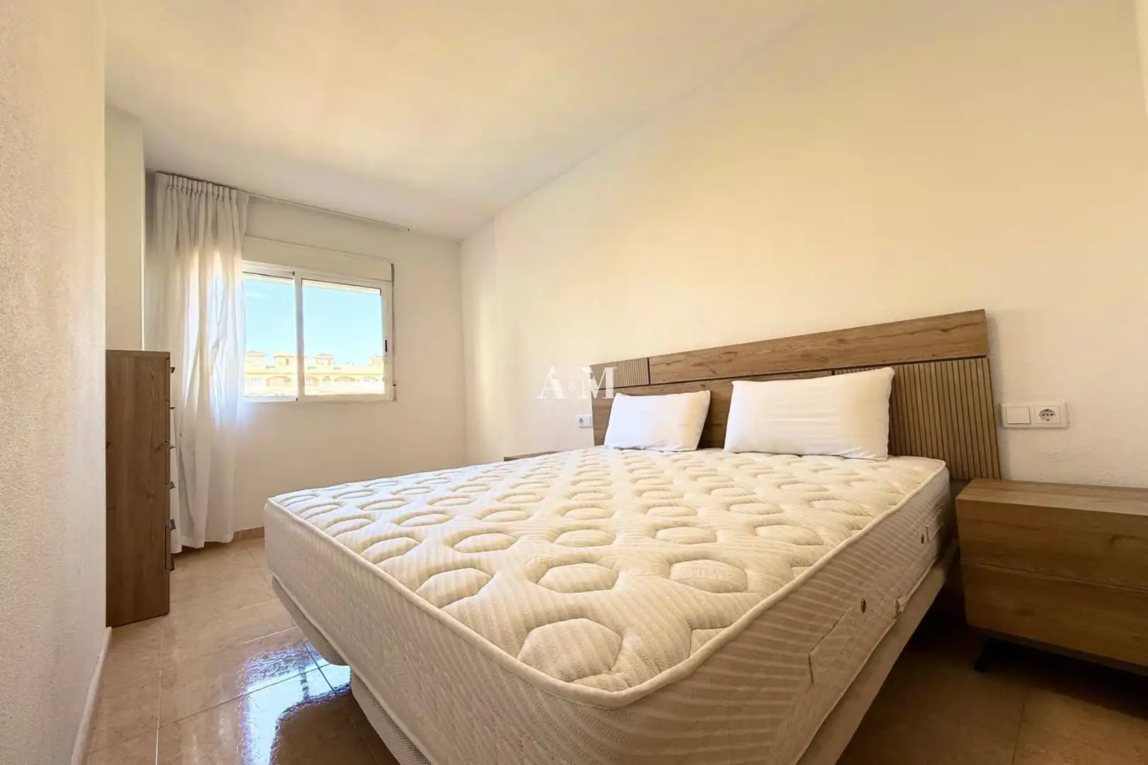 Bedroom of Flat for rent in Almoradí  with Air Conditioner, Heating and Terrace