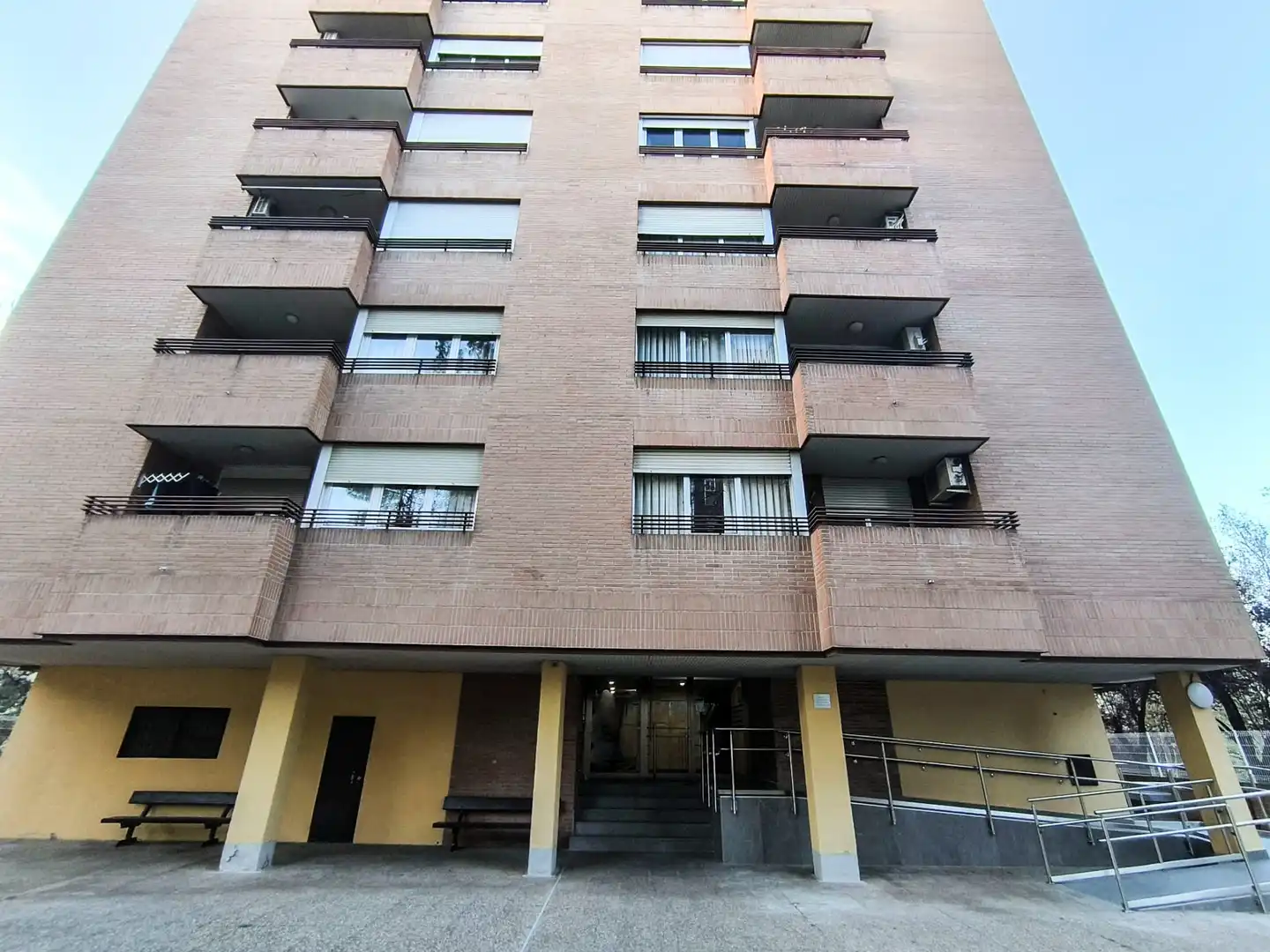 Exterior view of Flat for sale in Zaragoza  with Air Conditioner, Heating and Terrace
