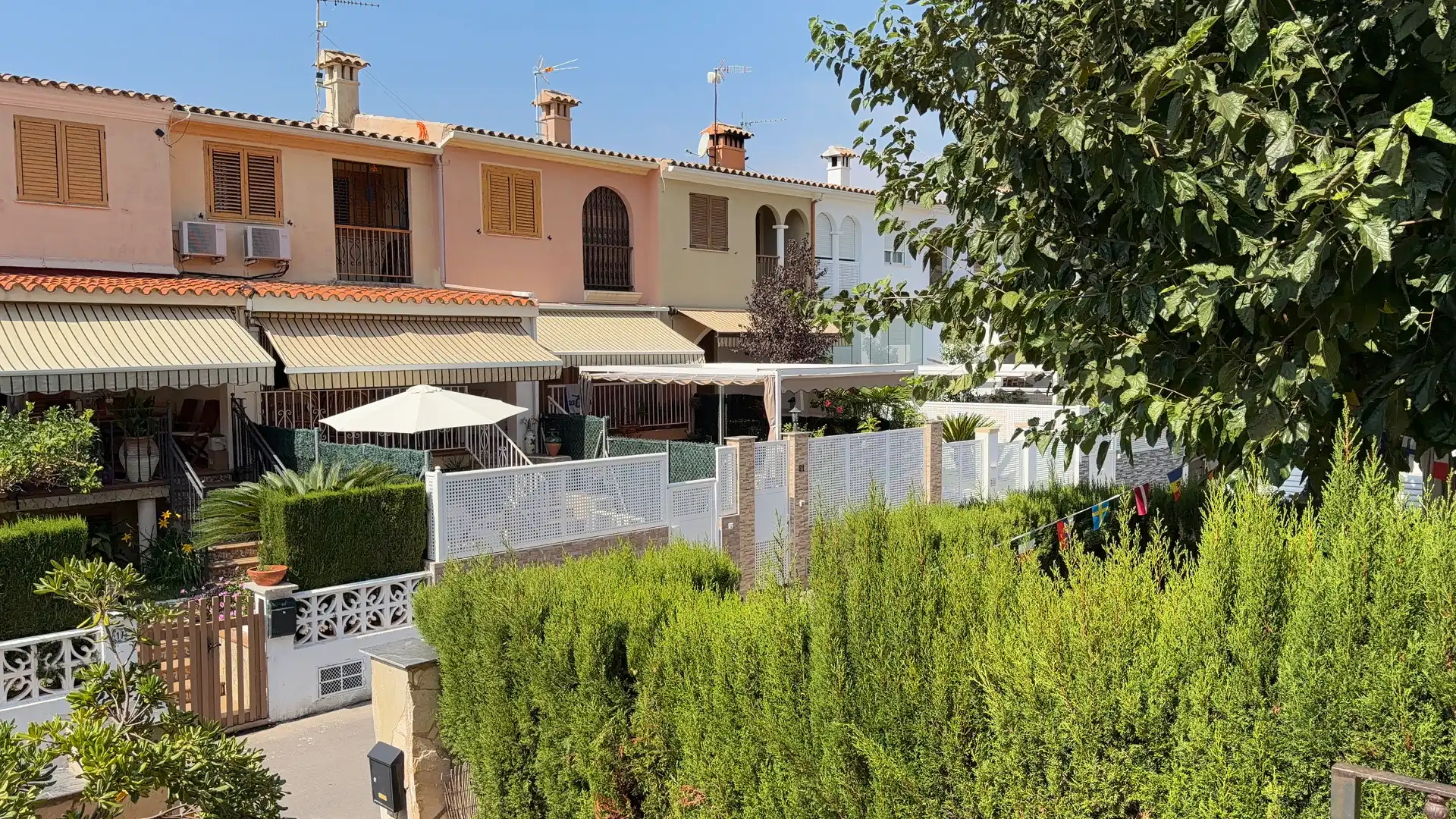 Jardí de Casa adosada de lloguer en Benicasim / Benicàssim amb Jardí privat, Terrassa i Traster