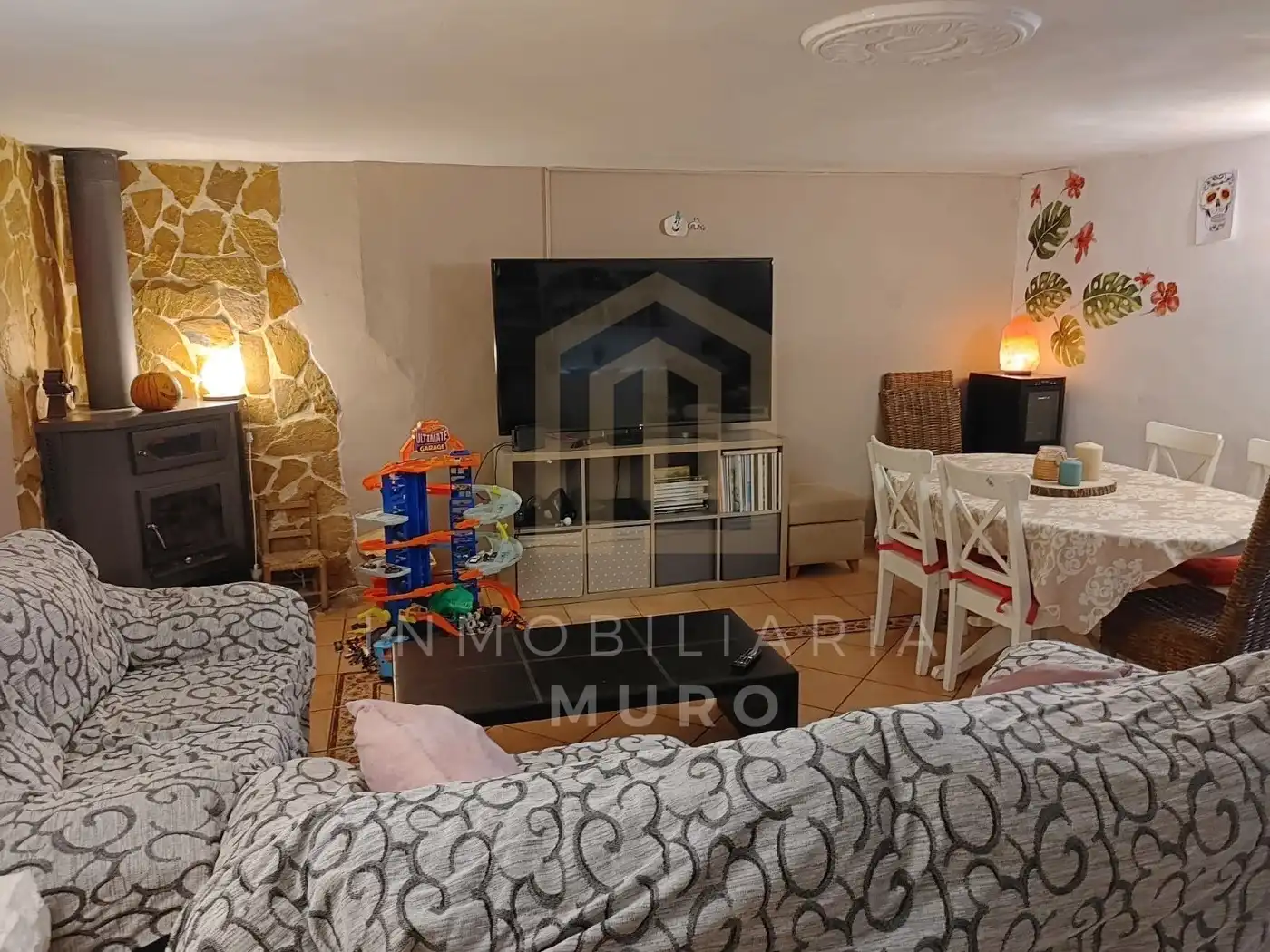 Living room of Country homes for sale in Muro de Alcoy  with Air Conditioner, Private garden and Terrace