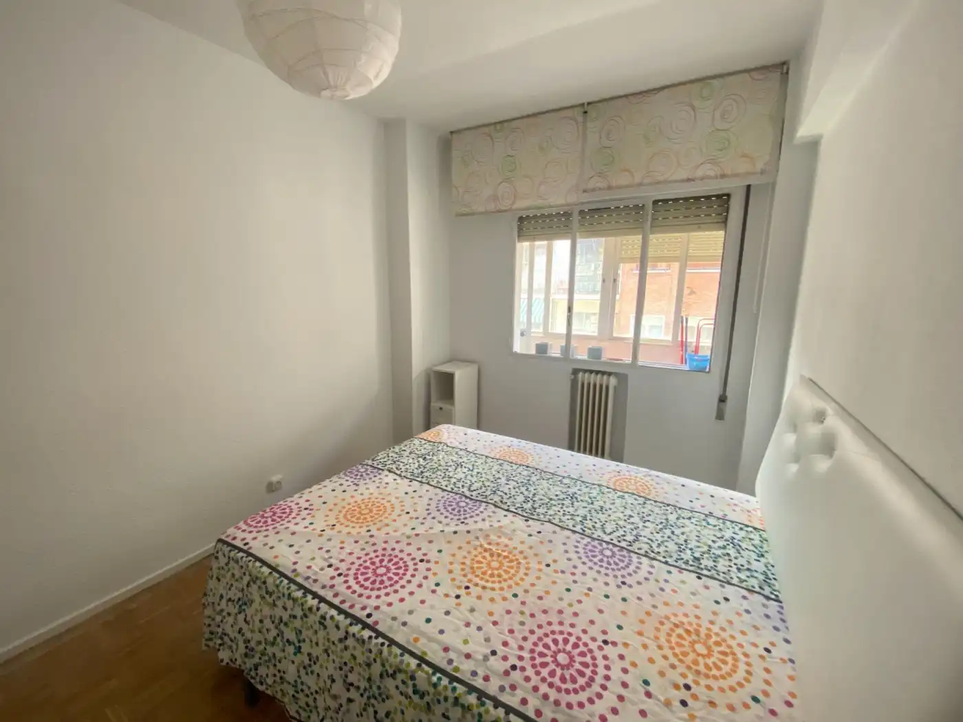 Bedroom of Flat for rent in Madrid  with Air Conditioner, Heating and Private garden