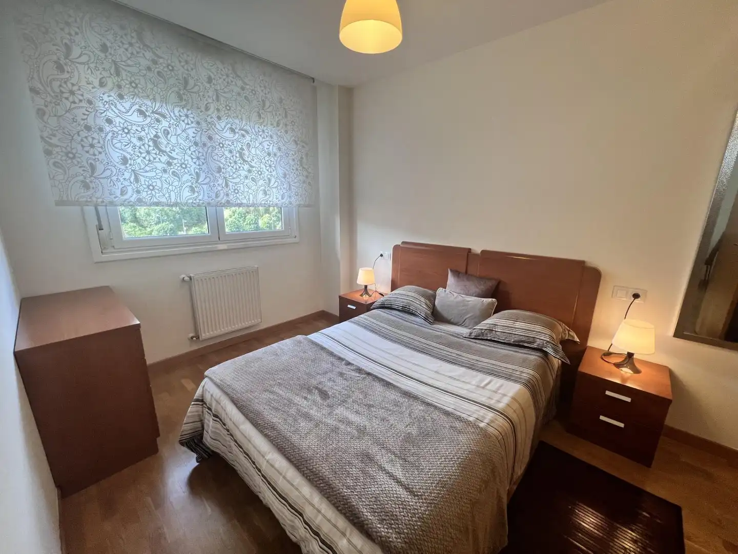 Bedroom of Apartments for rent in Langreo  with Heating, Storage room and Furnished