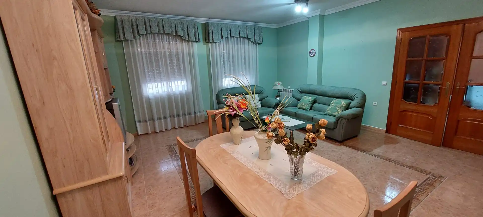 Dining room of Houses for sale in Pedro Muñoz  with Air Conditioner, Heating and Private garden