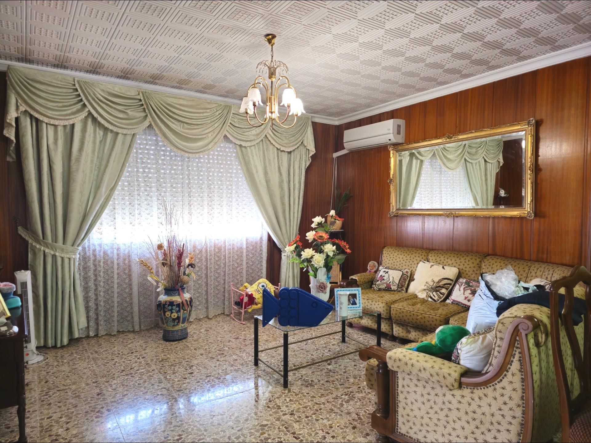 Living room of House or chalet for sale in Cartagena  with Air Conditioner, Private garden and Terrace