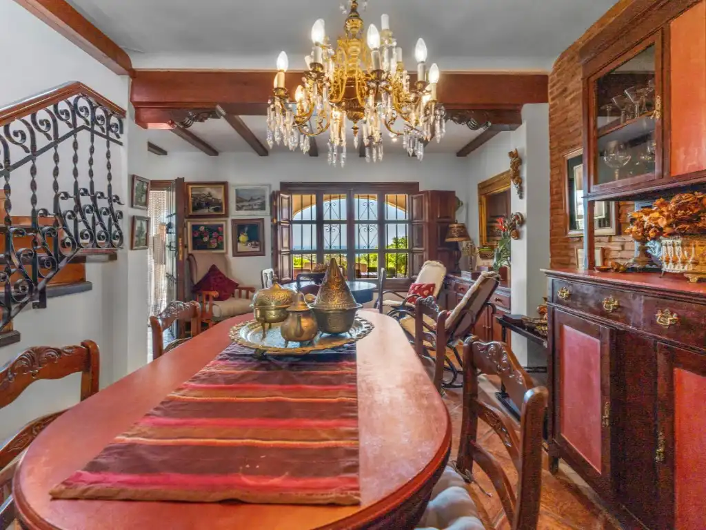 Dining room of Houses for sale in Benalmádena