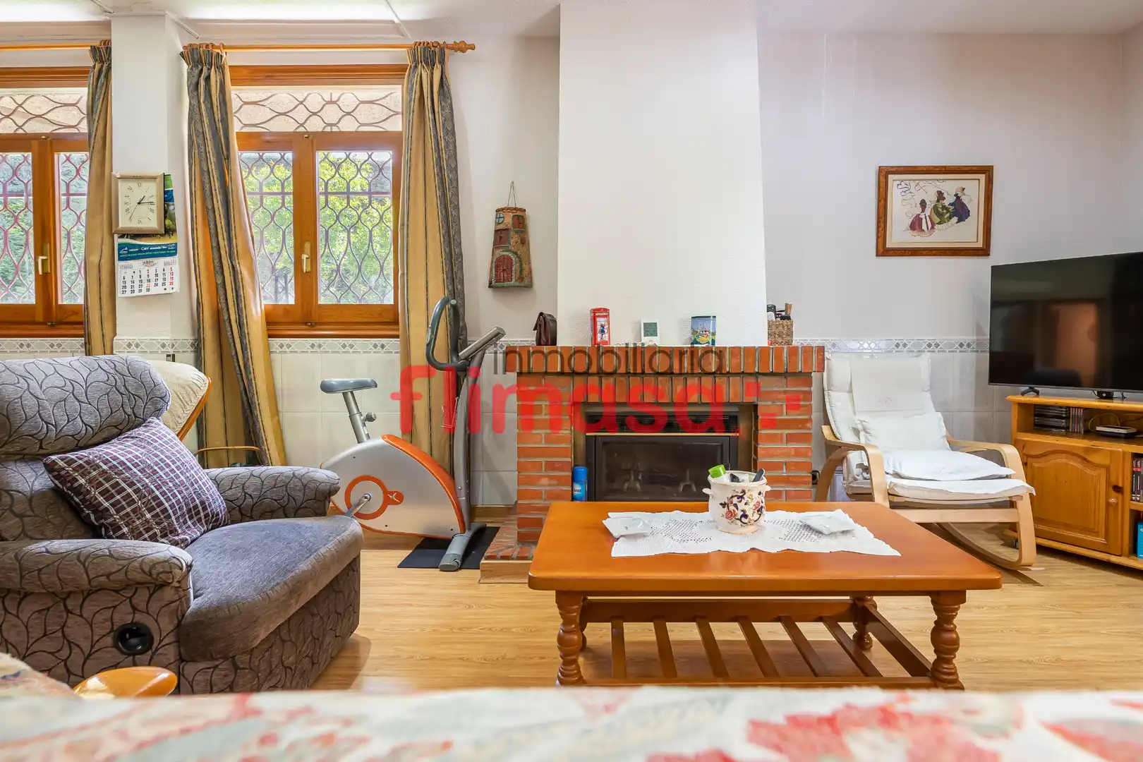 Living room of Houses for sale in Villaviciosa de Odón  with Air Conditioner, Heating and Private garden