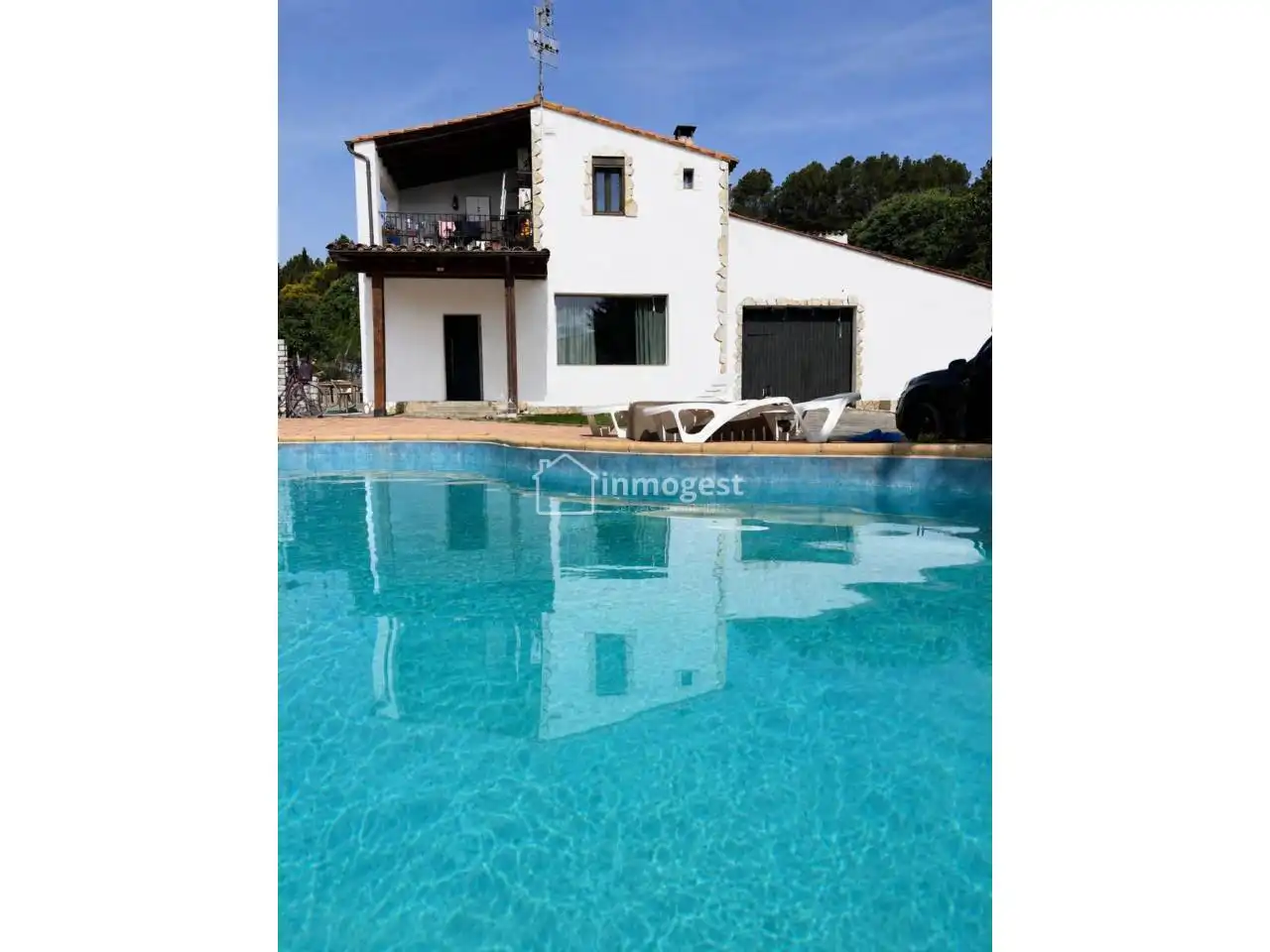 Piscina de Casa o chalet en venta en Sarrià de Ter con Aire acondicionado, Calefacción y Jardín privado