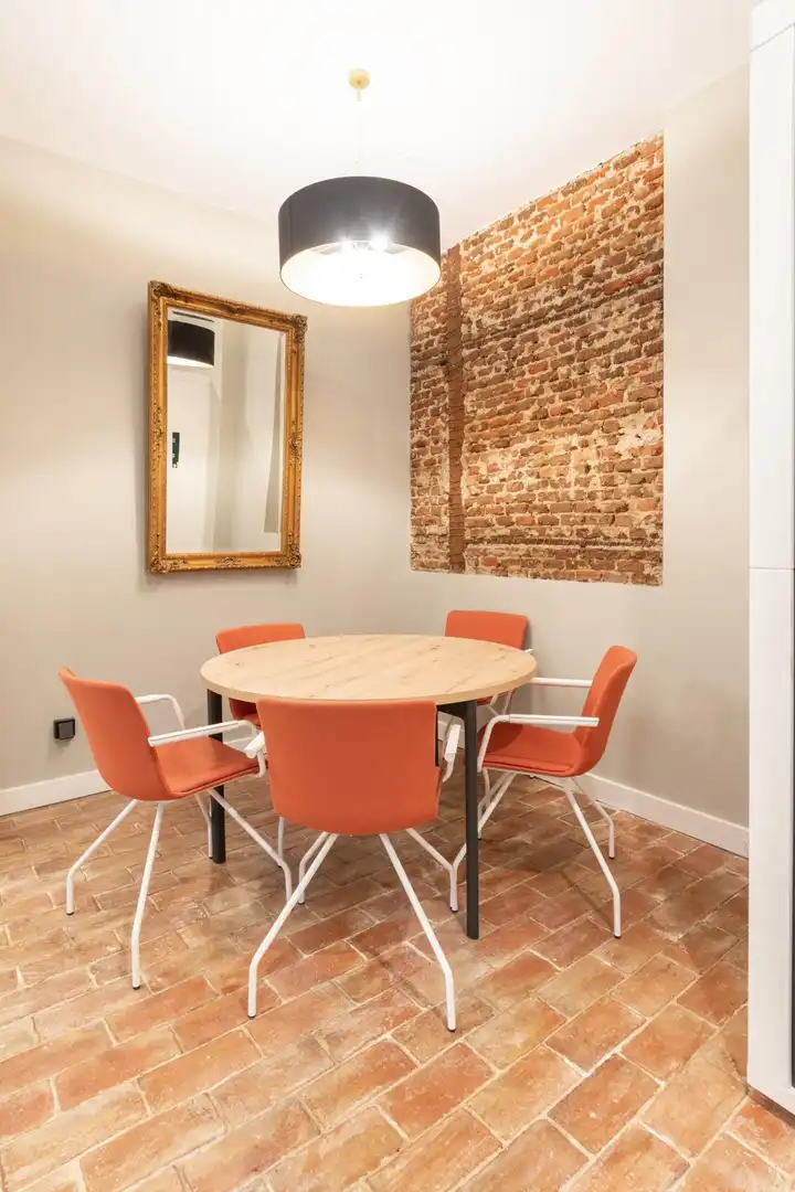 Dining room of Study for rent in Madrid  with Air Conditioner, Heating and Furnished