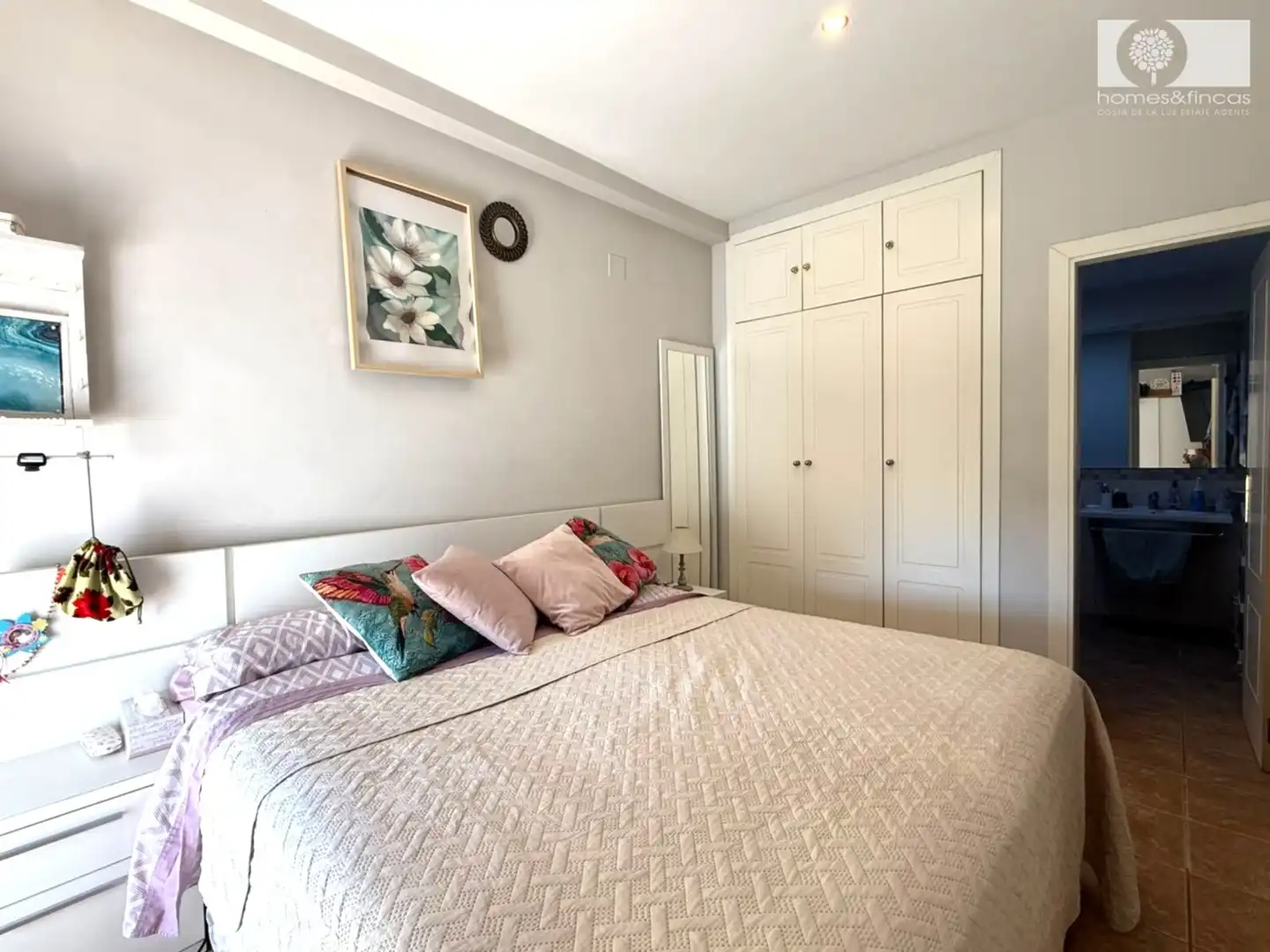 Bedroom of Flat for sale in Ayamonte  with Air Conditioner, Furnished and Community pool