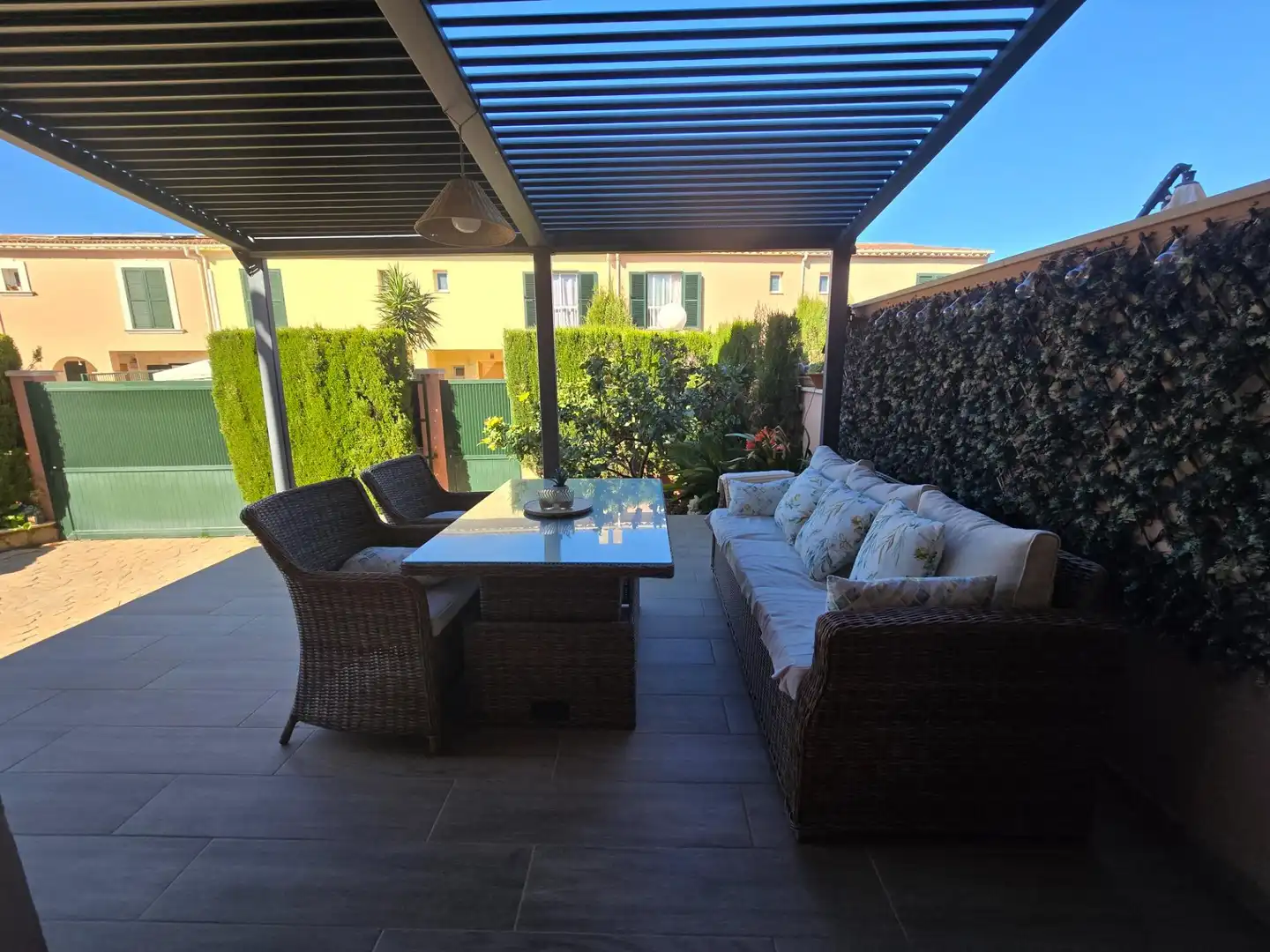 Terrassa de Casa adosada en venda en Llucmajor amb Aire condicionat, Calefacció i Jardí privat