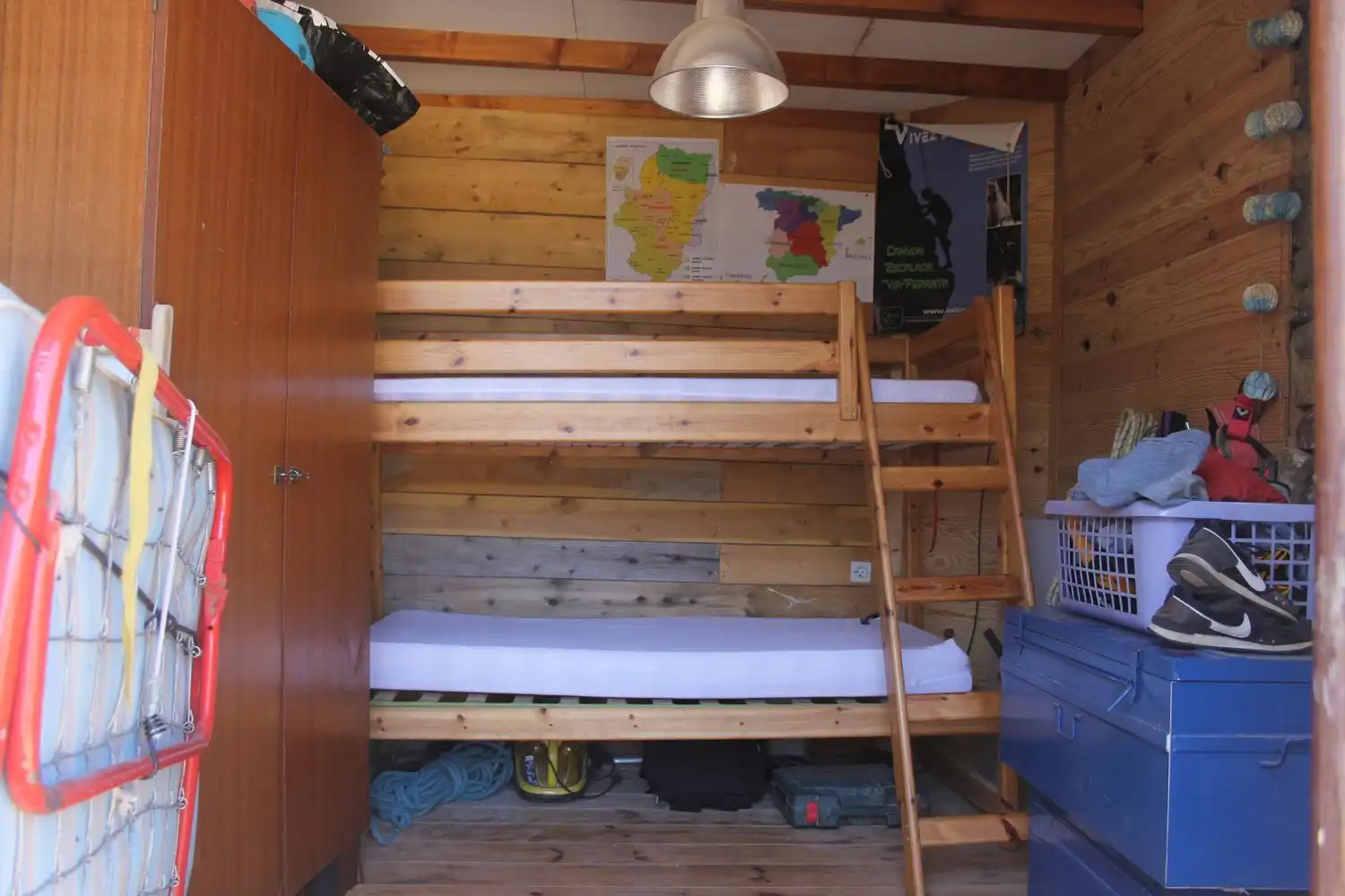 Bedroom of Houses for sale in Bierge  with Heating, Private garden and Storage room