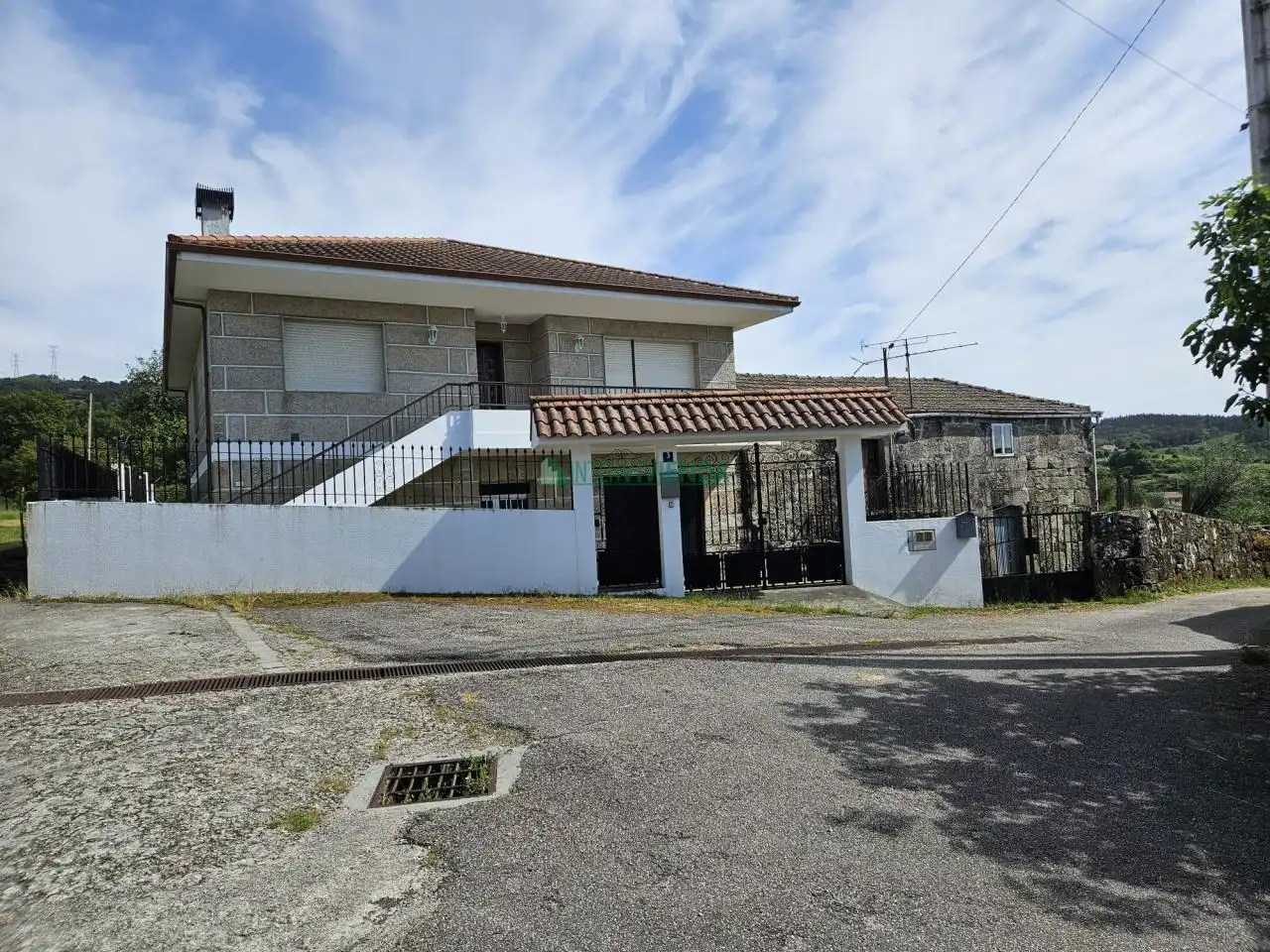 Vista exterior de Casa o chalet en venta en Covelo con Calefacción, Jardín privado y Terraza
