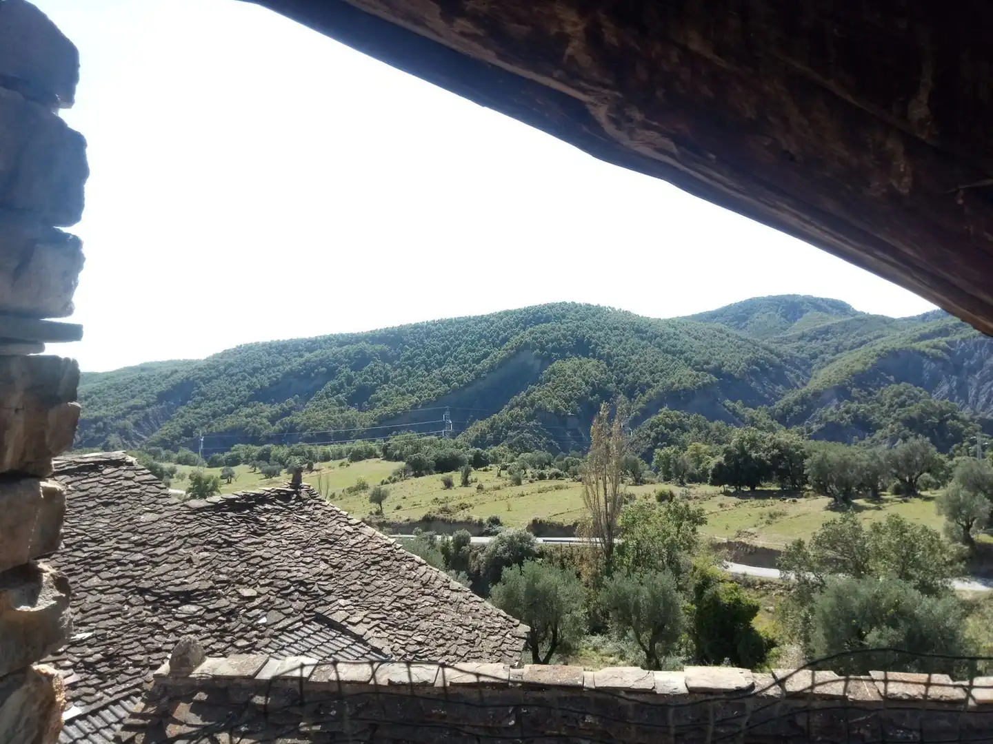 Vista exterior de Casa o chalet en venta en El Pueyo de Araguás con Jardín privado