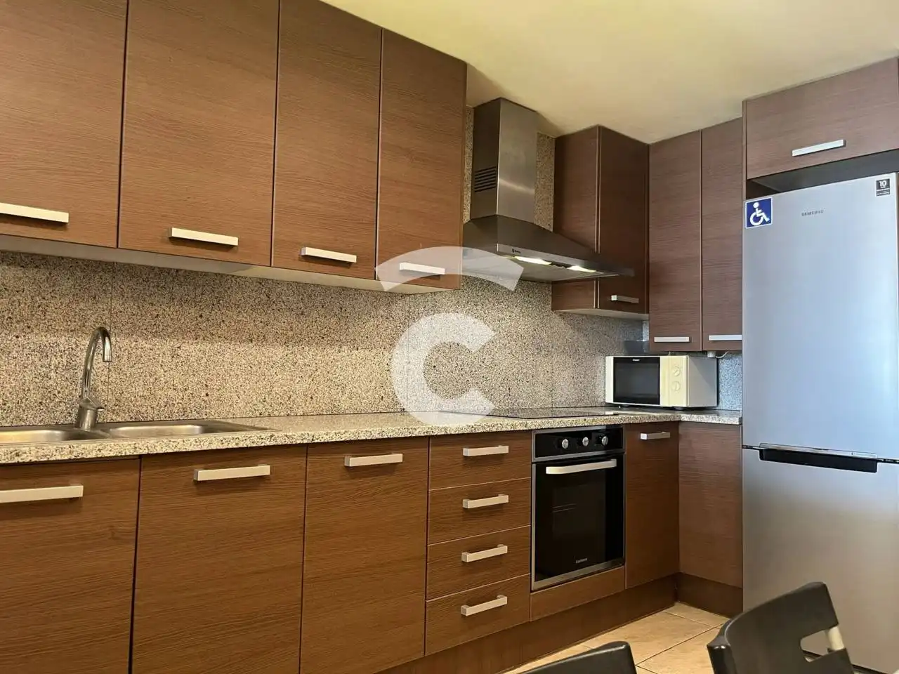 Kitchen of Flat for rent in Vic  with Heating, Terrace and Storage room
