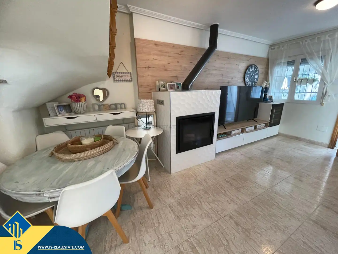 Wohnzimmer von Maisonette zum Verkauf in Pilar de la Horadada mit Terrasse, Schwimmbad und Möbliert
