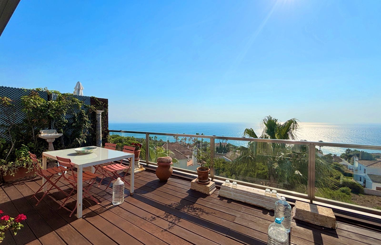 Terrace of Attic for sale in Manilva  with Air Conditioner, Terrace and TV