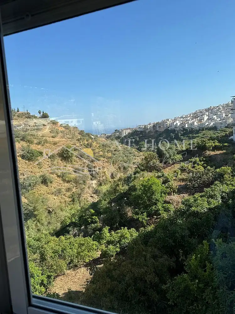 Außenansicht von Haus oder Chalet zur Miete in Torrox mit Ofen