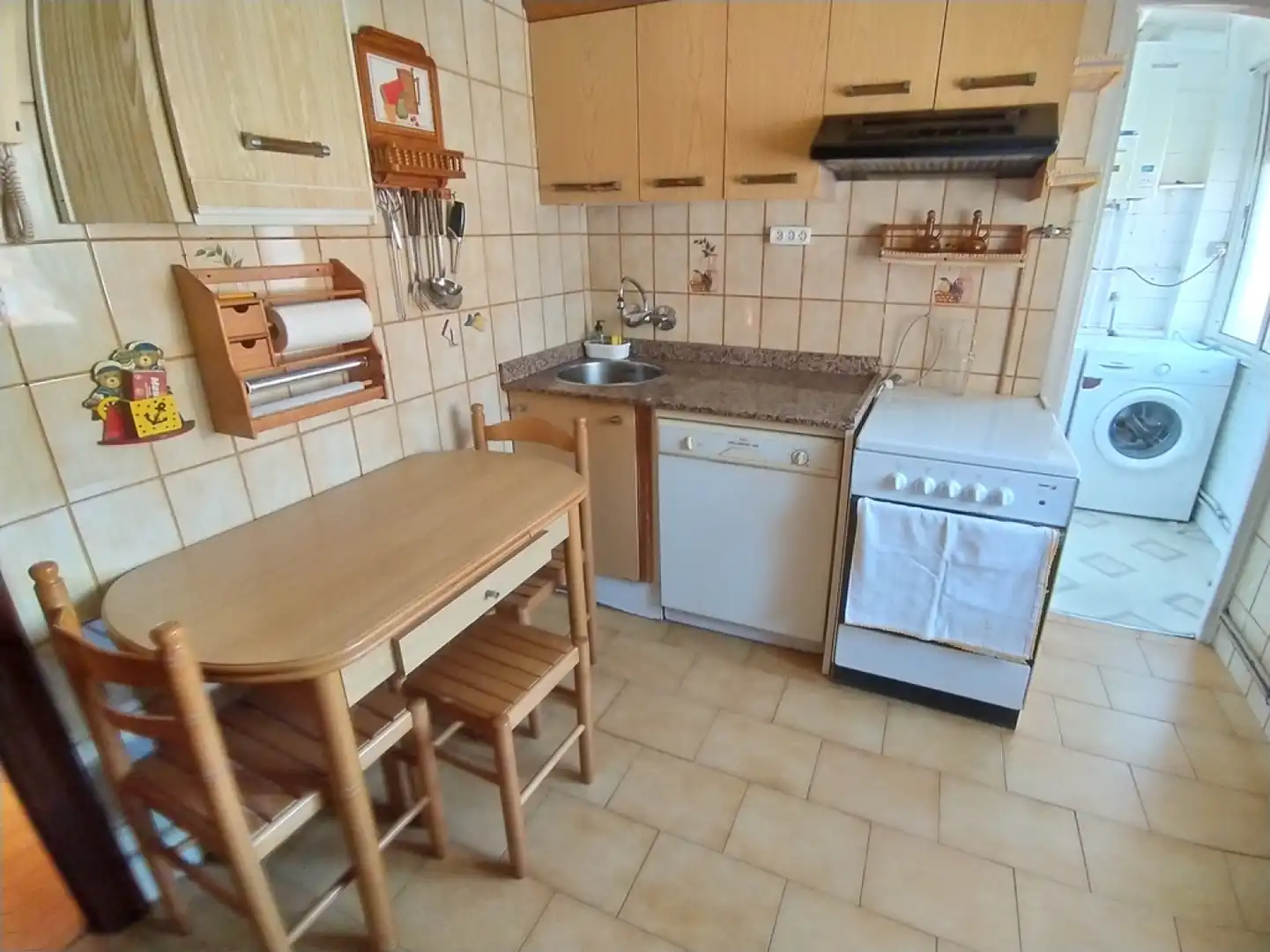 Cocina de Piso en venta en Avilés con Calefacción, Parquet y Terraza
