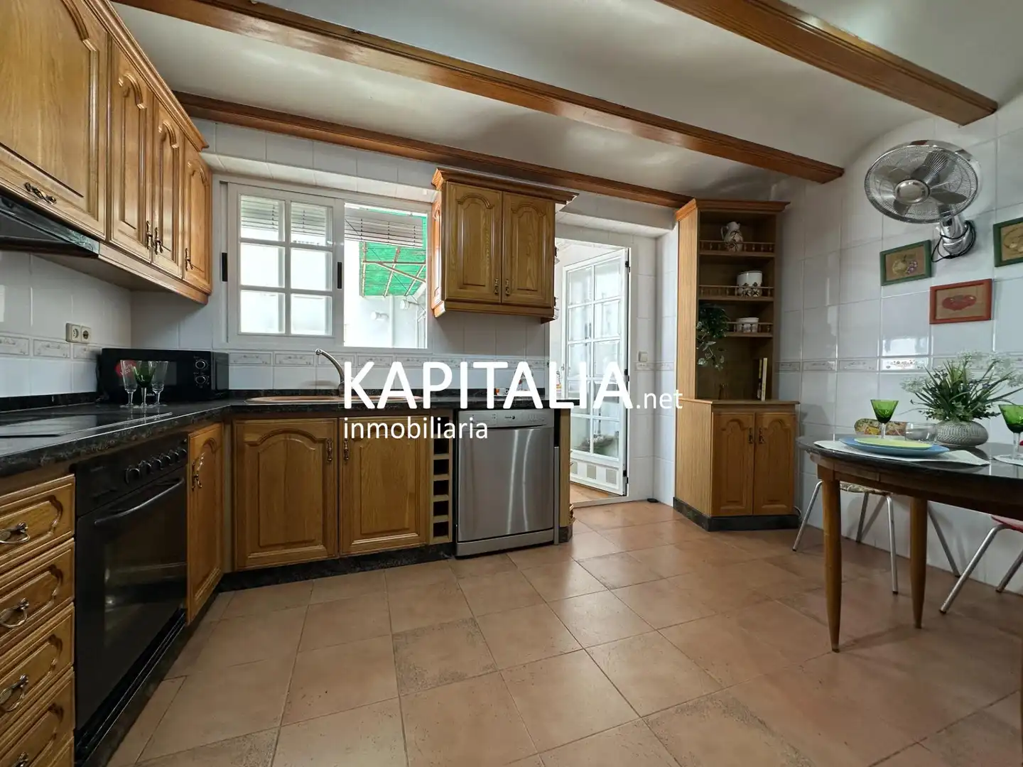 Kitchen of Flat for sale in Xàtiva  with Balcony