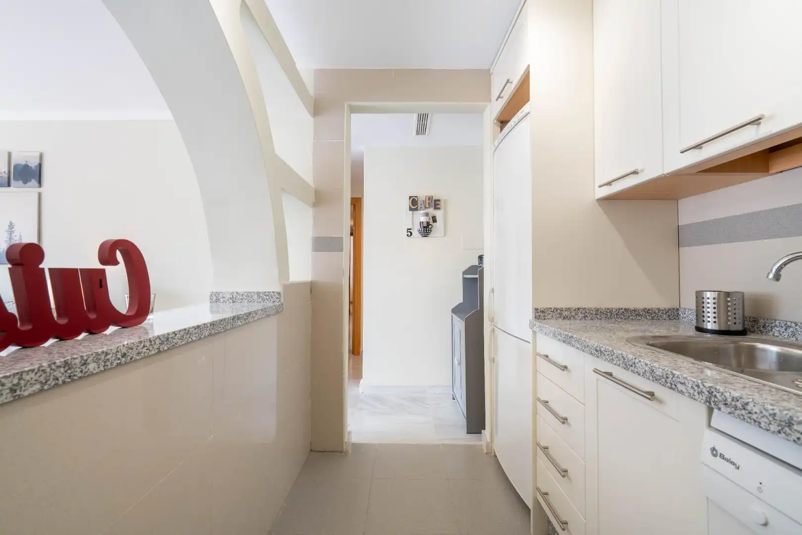 Cocina de Apartamento en venta en Carboneras con Aire acondicionado, Calefacción y Terraza