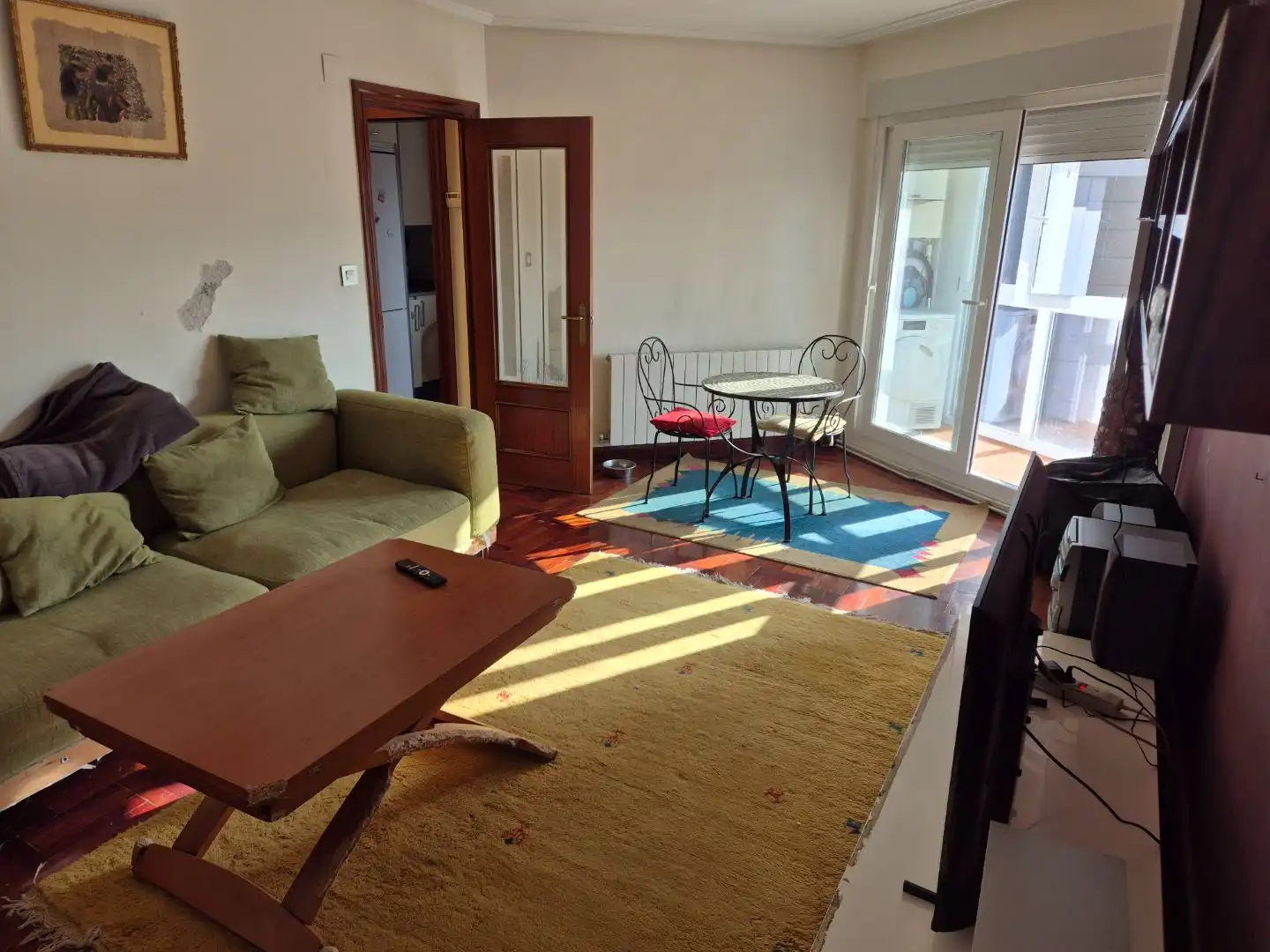 Sala de estar de Piso en venta en Bilbao  con Terraza y Balcón