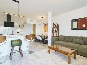 Living room of Attic for sale in Sanlúcar de Barrameda  with Air Conditioner, Heating and Private garden