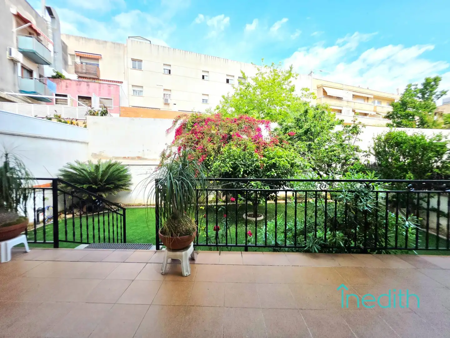 Garten von Wohnung zum Verkauf in Cubelles mit Heizung, Privatgarten und Terrasse
