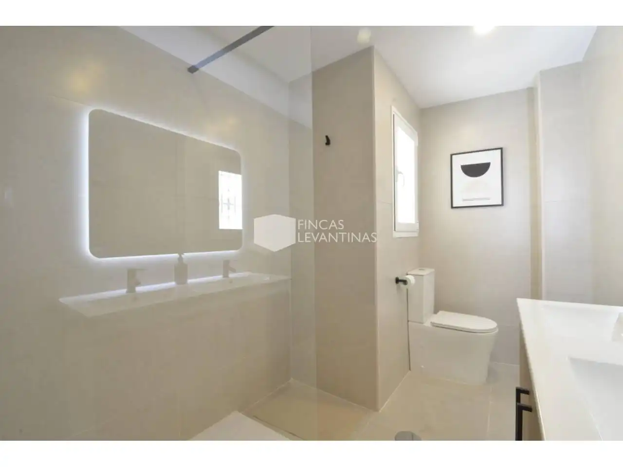 Badezimmer von Wohnung zur Miete in San Vicente del Raspeig / Sant Vicent del Raspeig mit Möbliert und Balkon