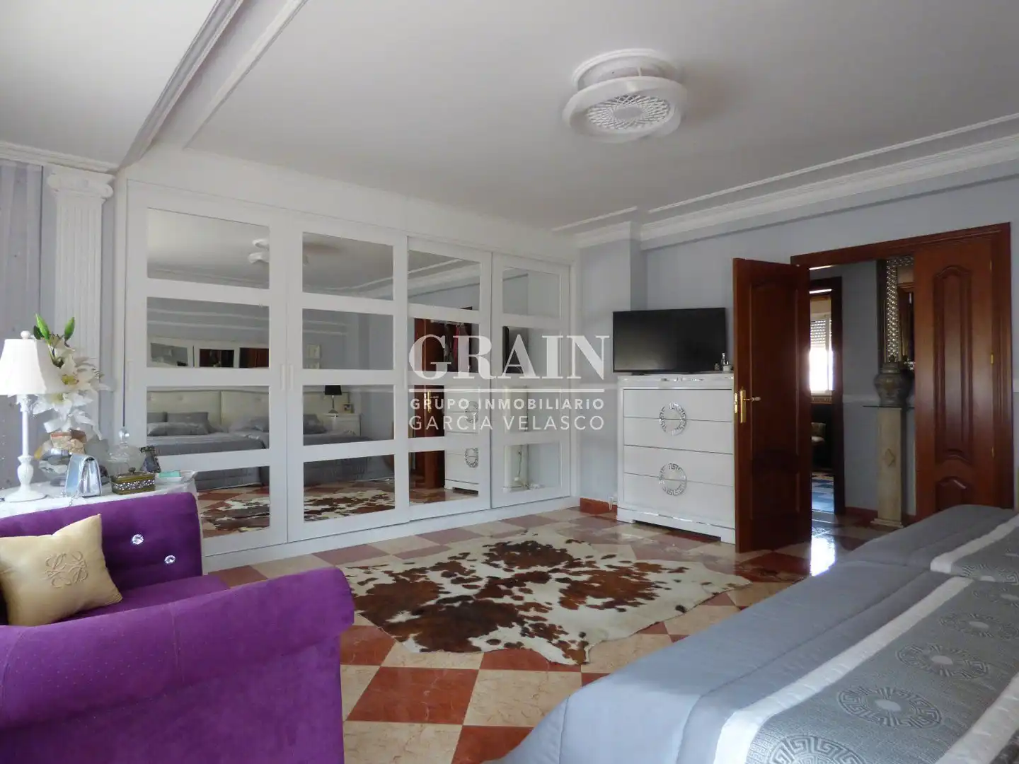 Bedroom of Houses for sale in Albacete  with Air Conditioner, Heating and Private garden