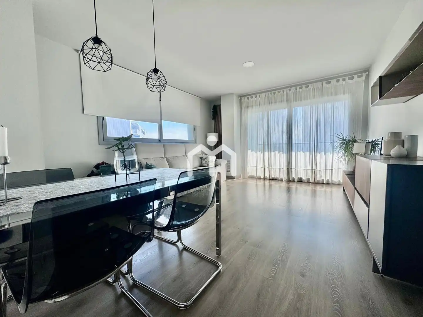 Sala de estar de Piso en venta en Badalona con Aire acondicionado, Calefacción y Terraza