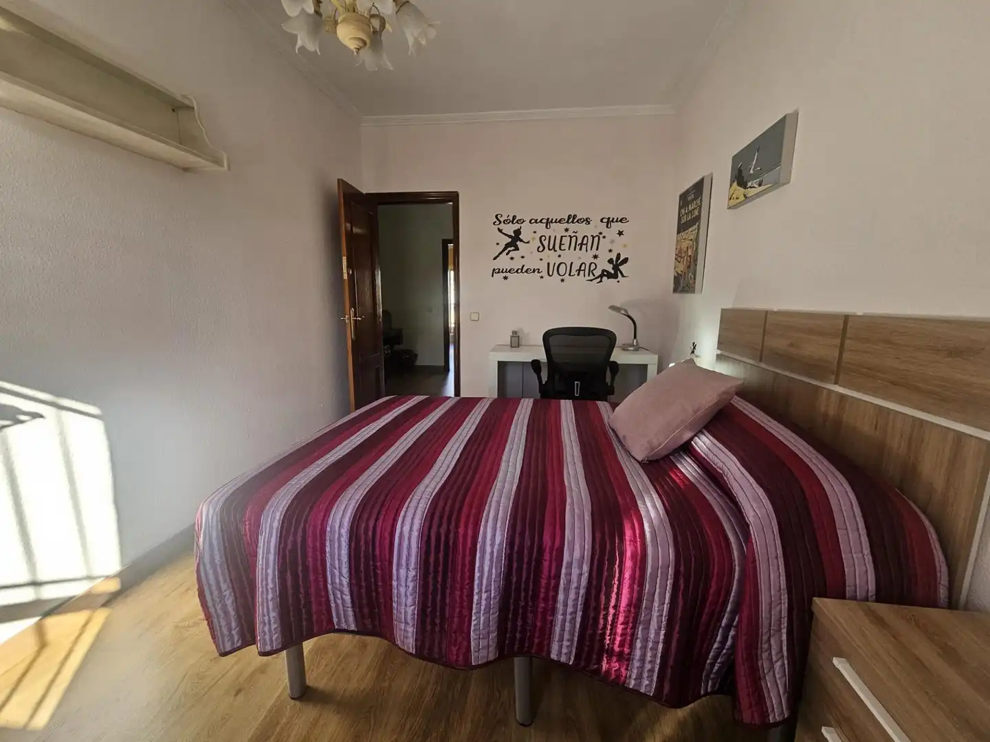 Schlafzimmer von Wohnung zur untervermieten in Cartagena mit Klimaanlage und Möbliert