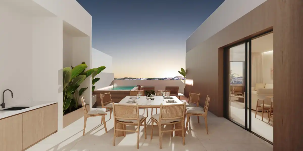 Terraza de Planta baja en venta en Marbella con Aire acondicionado, Terraza y Trastero