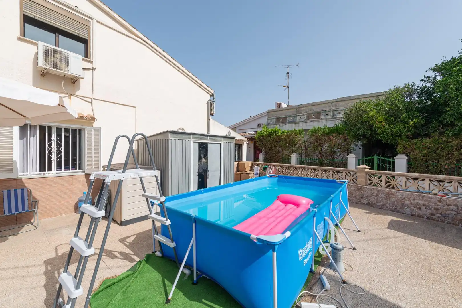Piscina de Casa adosada en venta en Alcúdia