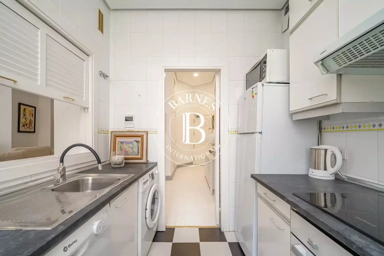 Cocina de Piso de alquiler en Madrid con Aire acondicionado, Calefacción y Amueblado
