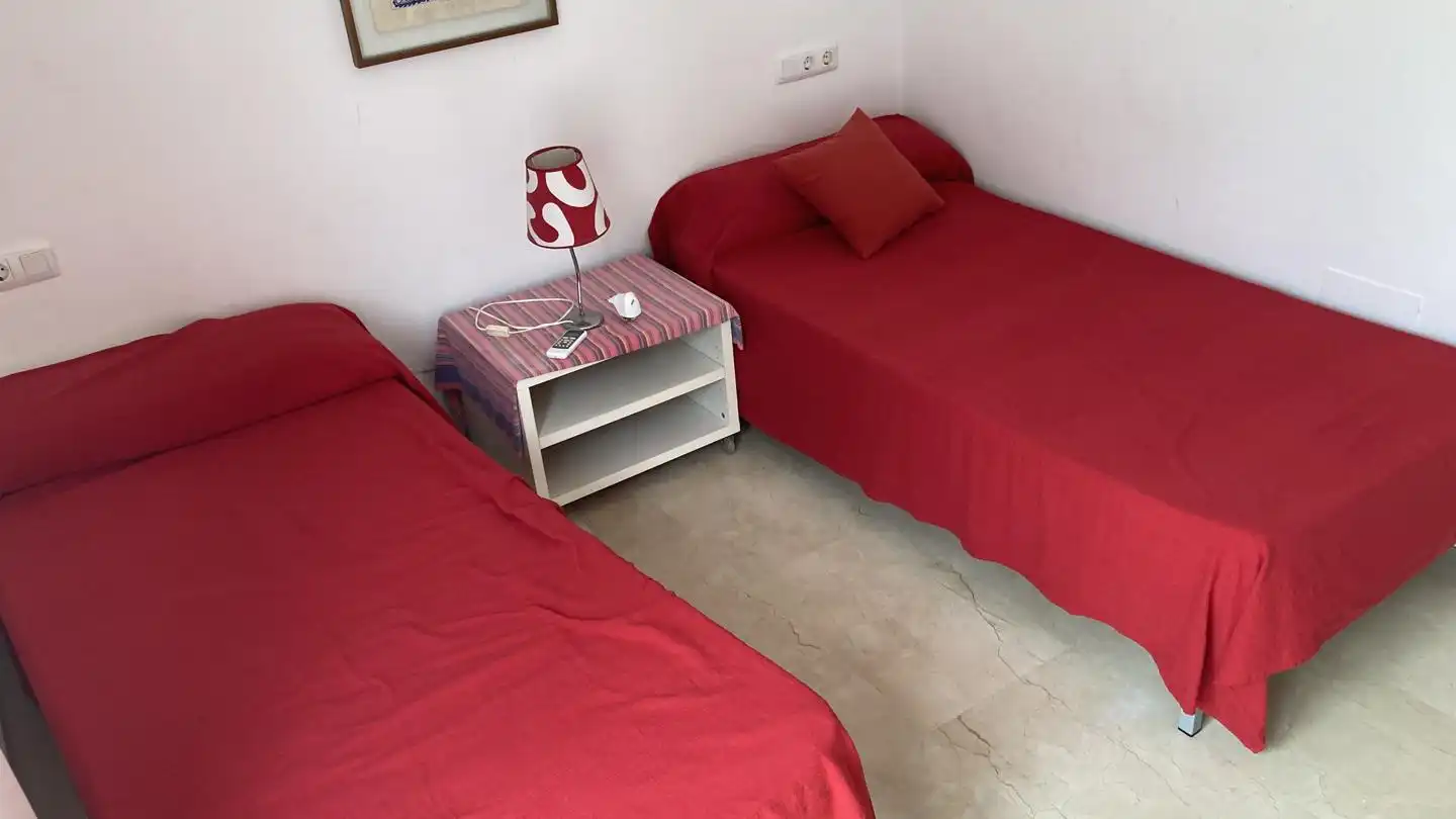 Dormitori de Casa o xalet de lloguer en Vera amb Aire condicionat, Jardí privat i Terrassa