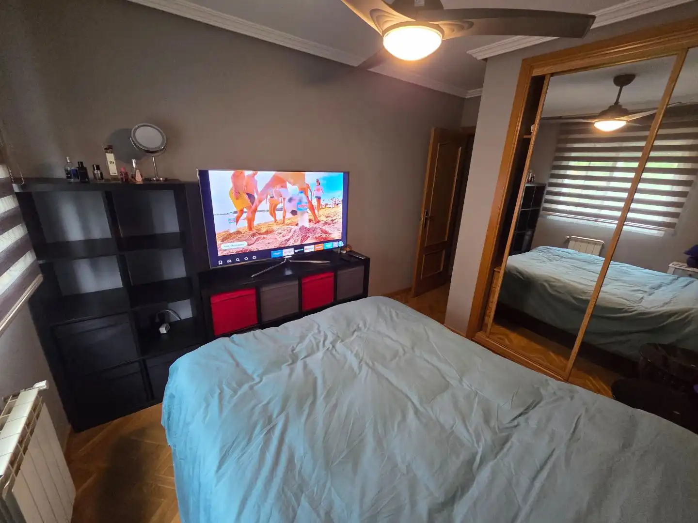Bedroom of Flat for sale in Coslada  with Air Conditioner, Heating and Parquet flooring