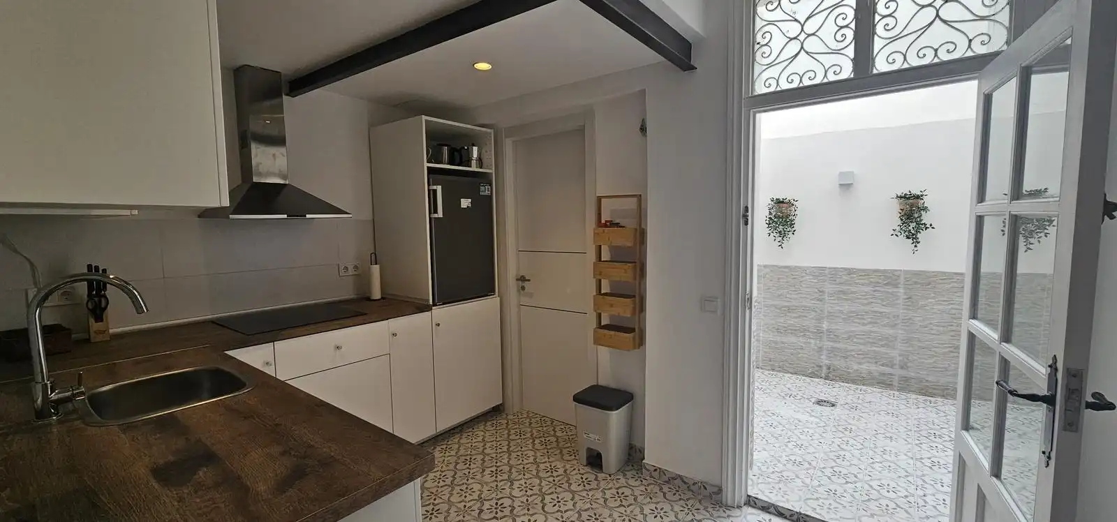 Cocina de Casa o chalet de alquiler en Alicante / Alacant con Aire acondicionado y Amueblado