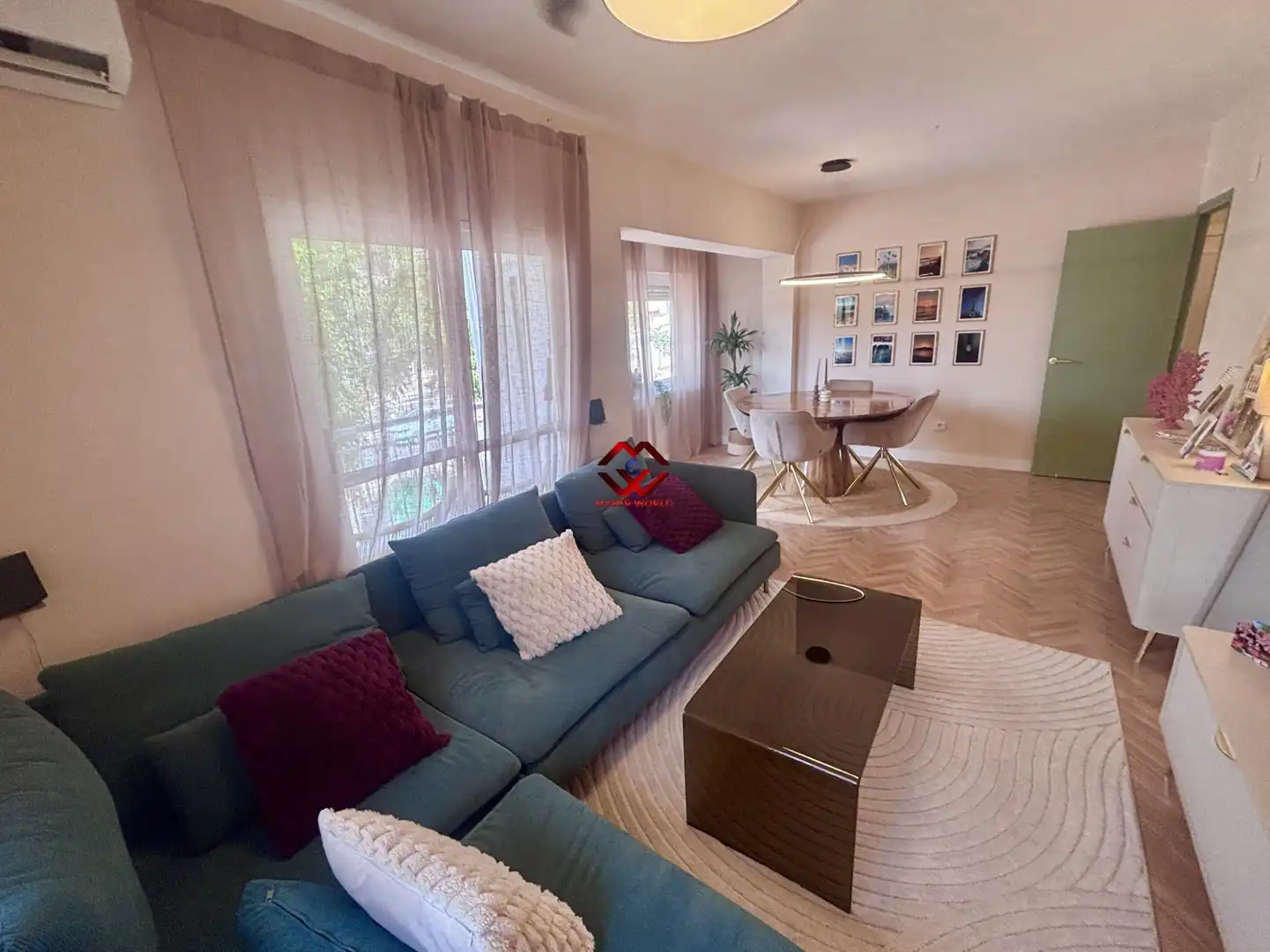 Living room of Apartments for sale in San Javier  with Air Conditioner, Terrace and Furnished