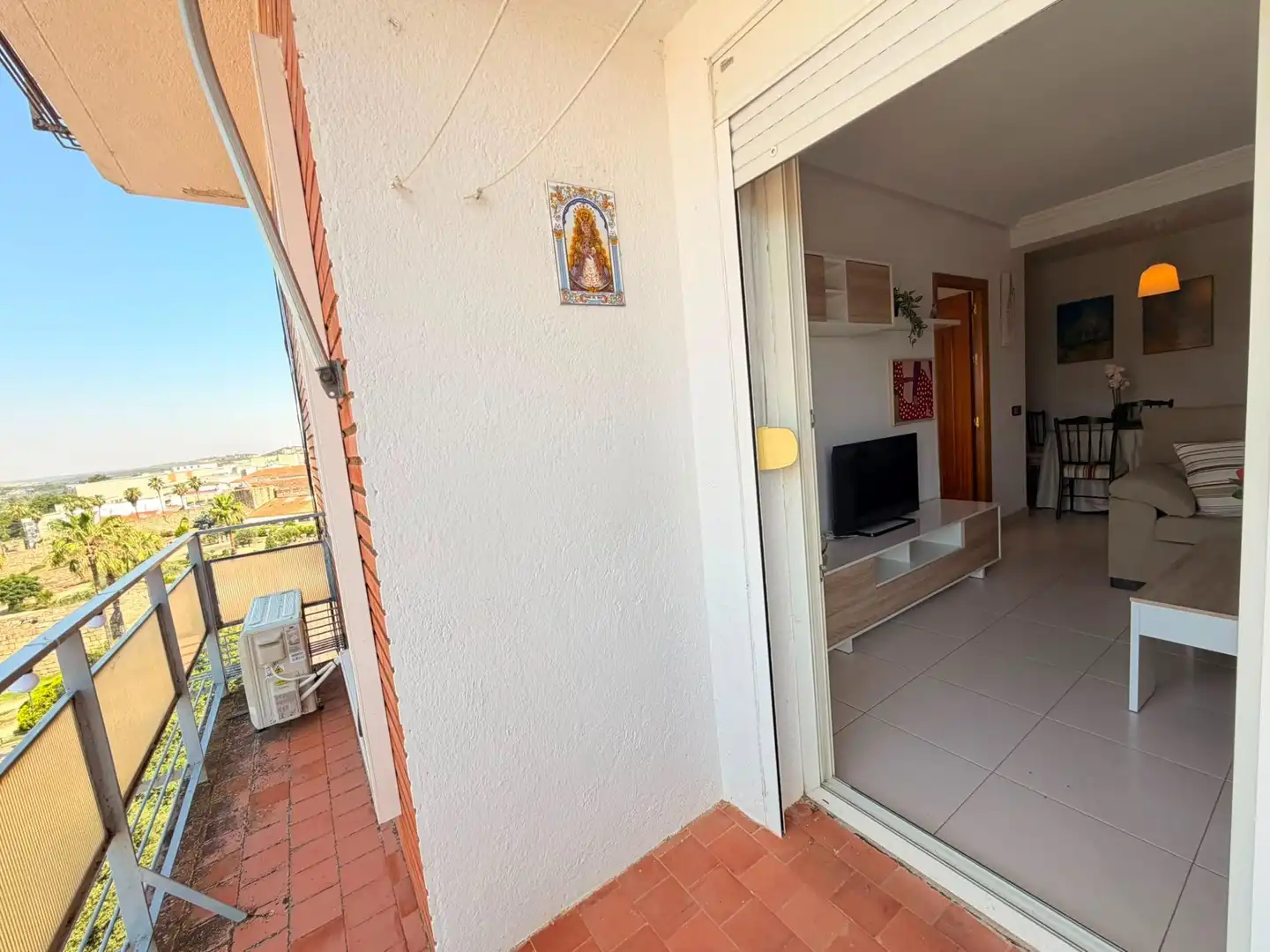 Terraza de Piso de alquiler en Mérida con Aire acondicionado, Calefacción y Amueblado