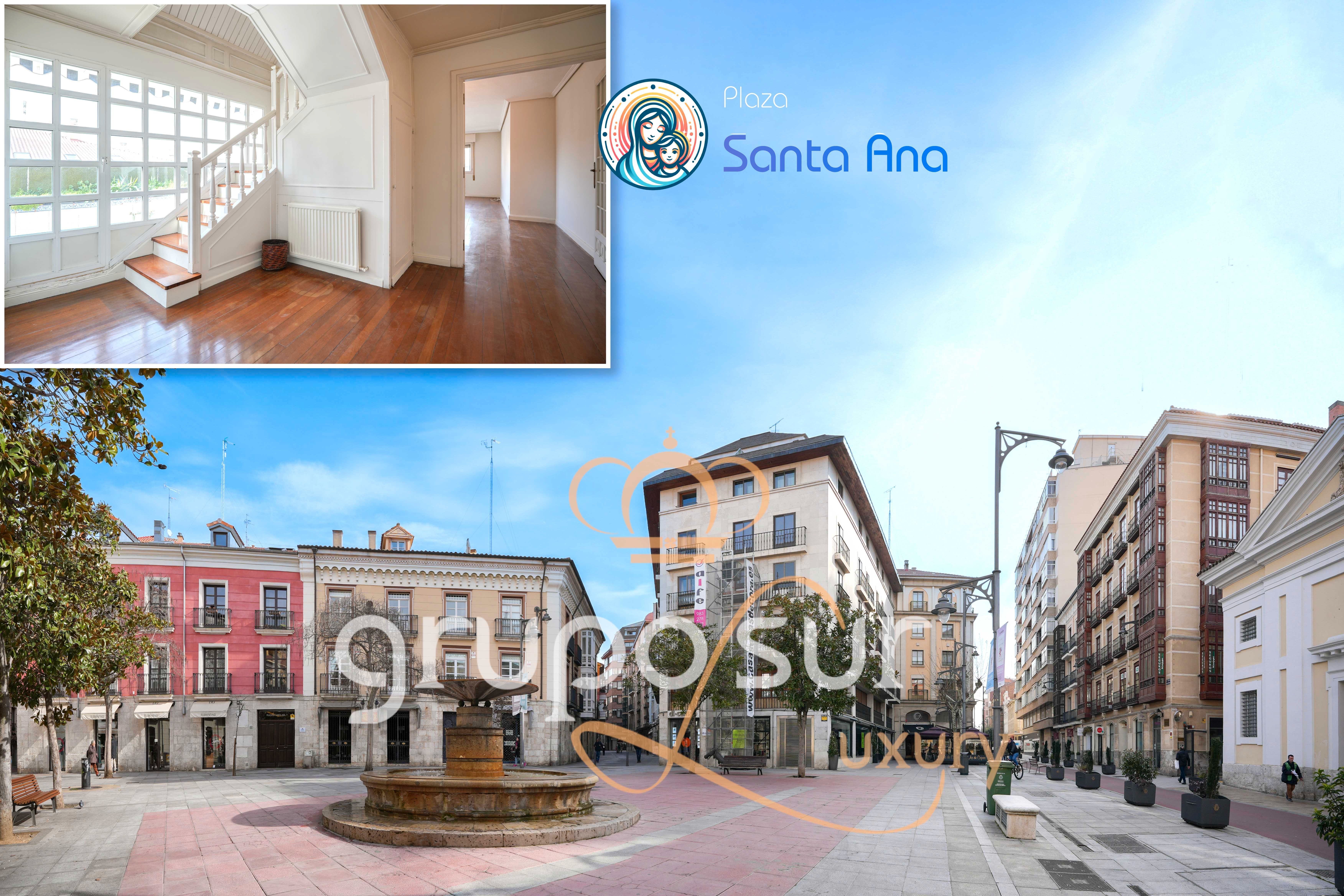 Vista exterior de Àtic en venda en Valladolid Capital amb Calefacció, Parquet i Terrassa