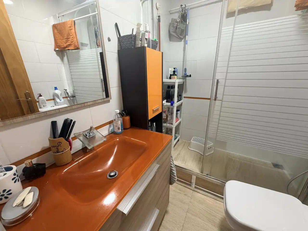 Baño de Casa o chalet en venta en Fuensalida con Aire acondicionado, Calefacción y Jardín privado