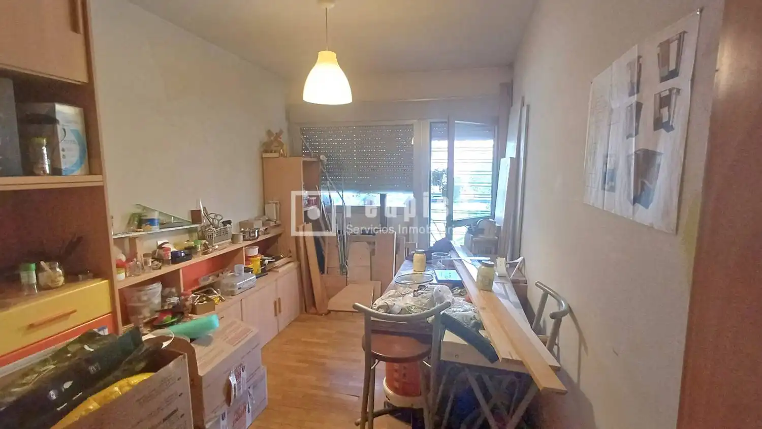 Bedroom of Flat for sale in Madrid  with Heating, Terrace and Storage room