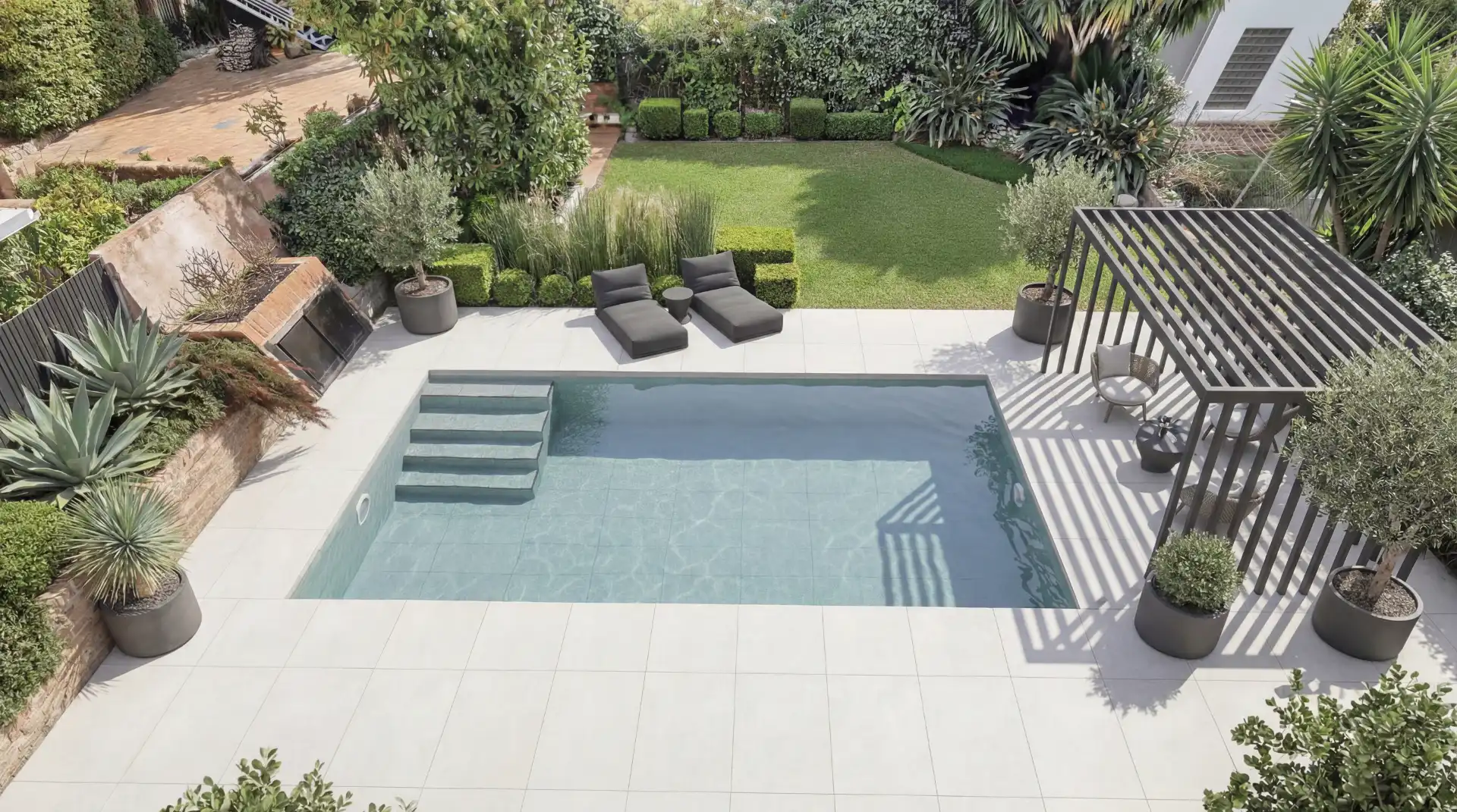 Piscina de Casa o xalet en venda en Sant Just Desvern amb Aire condicionat, Calefacció i Jardí privat