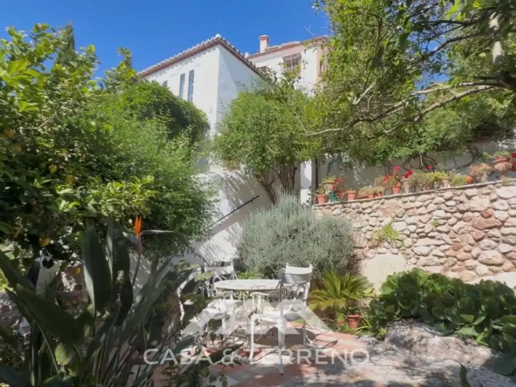 Garden of Houses for sale in Comares  with Air Conditioner, Private garden and Terrace