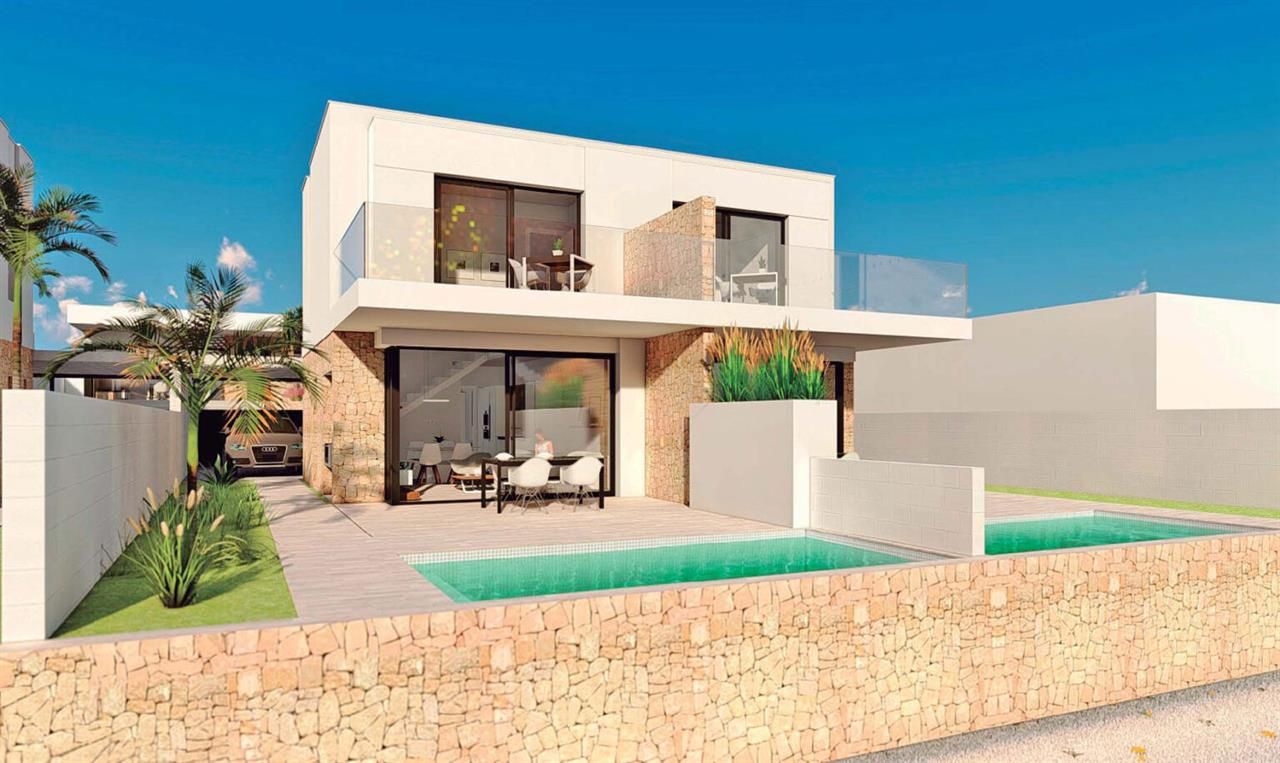 Vista exterior de Casa adosada en venda en Vera amb Aire condicionat, Jardí privat i Traster