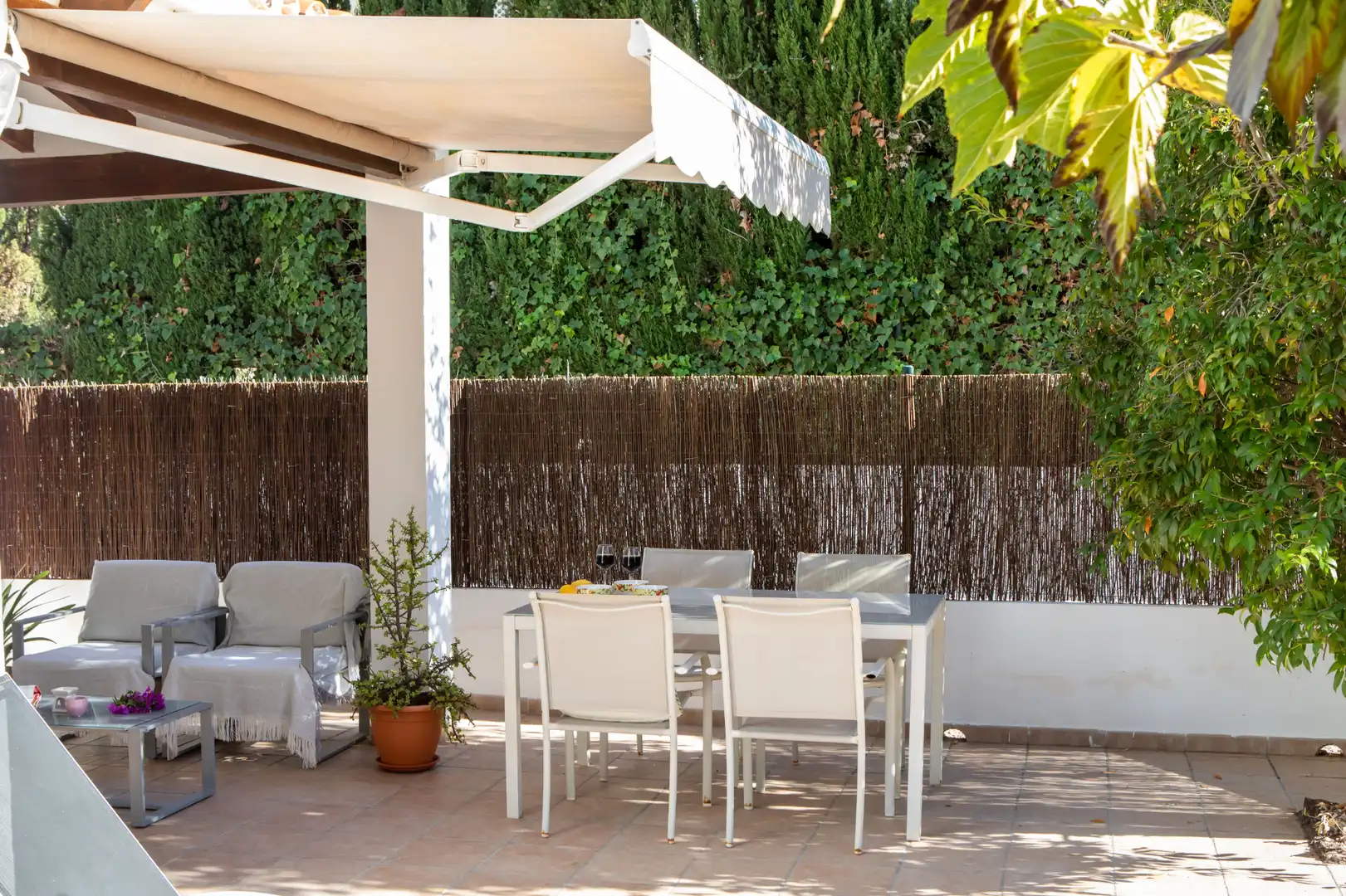 Garten von Wohnung zur Miete in Dénia mit Klimaanlage, Heizung und Terrasse