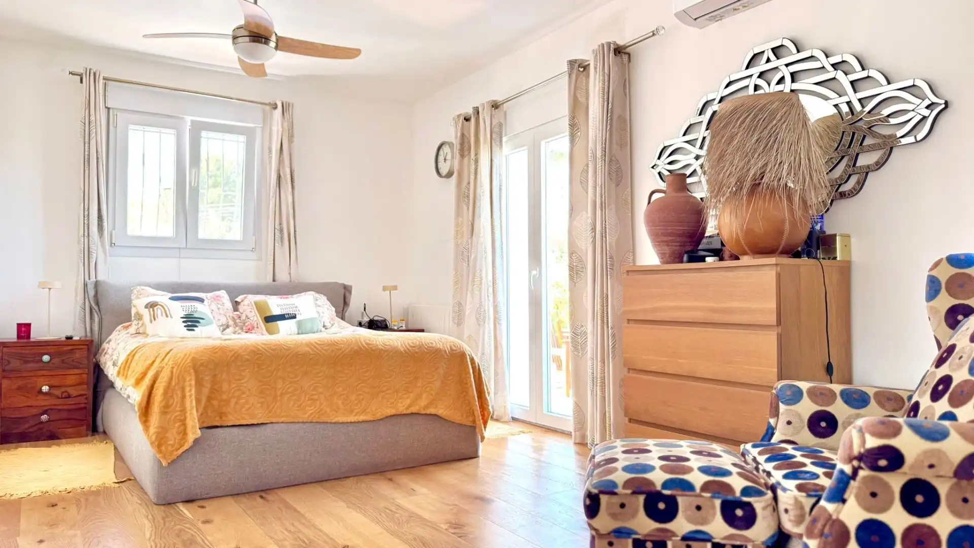 Bedroom of Houses for sale in Jávea / Xàbia  with Air Conditioner, Heating and Private garden