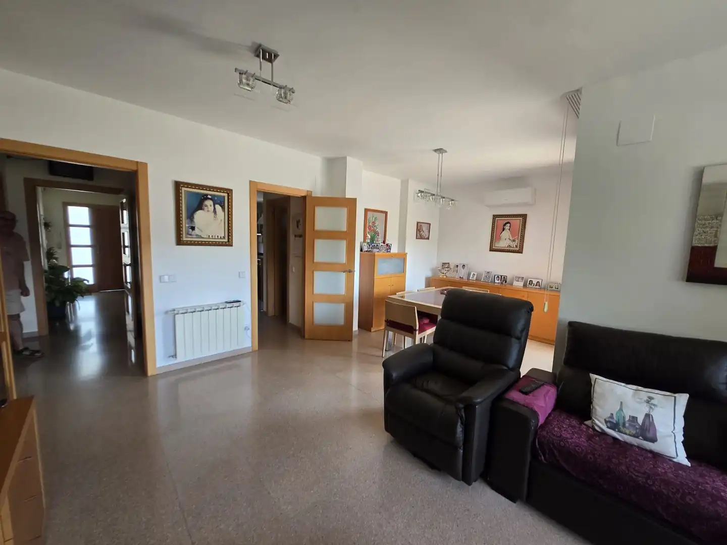 Sala de estar de Casa o chalet en venta en Sentmenat con Calefacción, Jardín privado y Piscina
